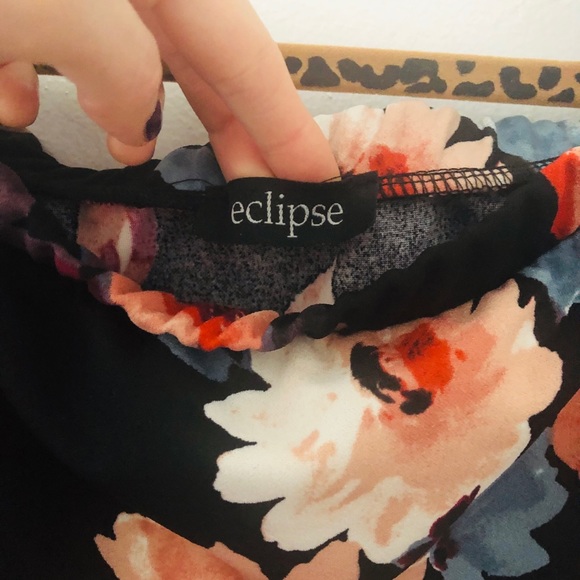 Flower print mini dress - Picture 7 of 8